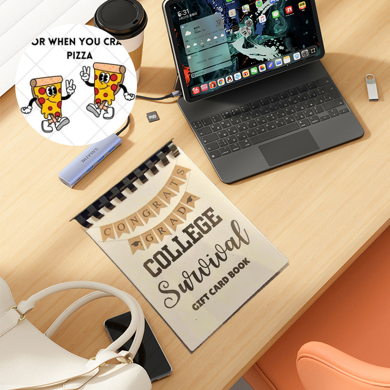 👩🎓🎁College Survival Gift Card Book