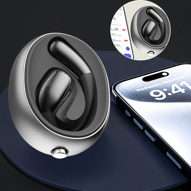 AI Översättning Öppen Öra Hörlurar