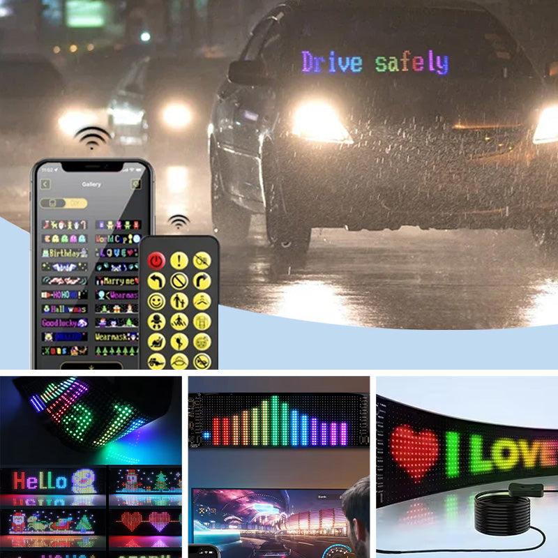 Programmable LED Scrolling Sign