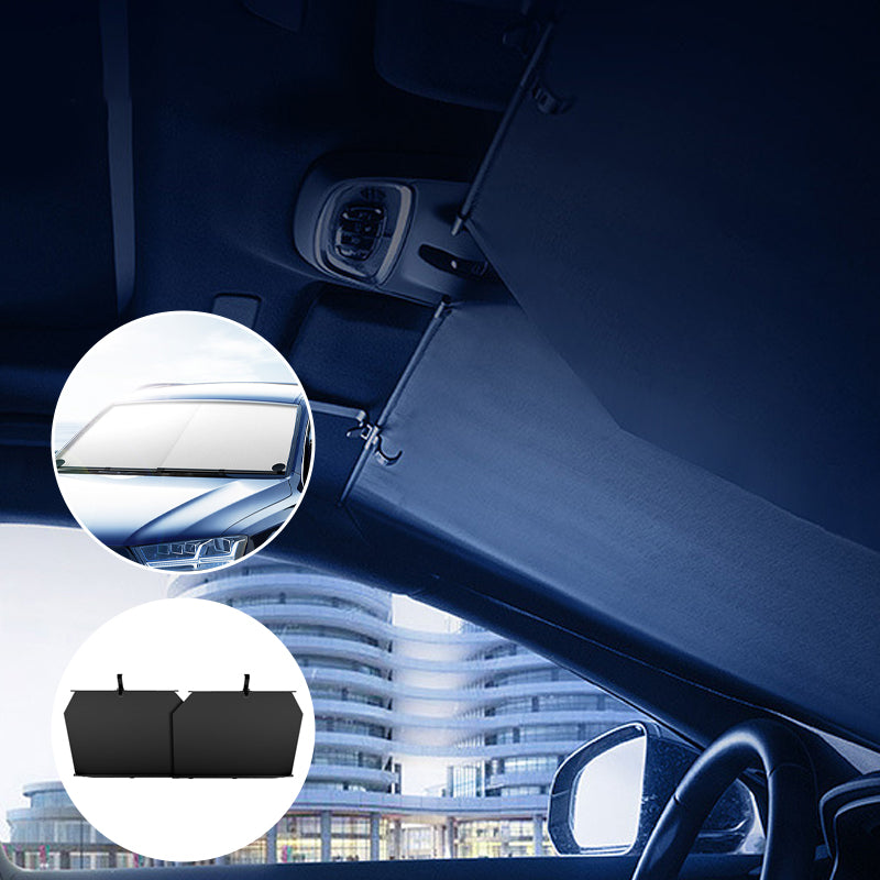 Nano-Insulated Retractable Car Sunshade Curtain