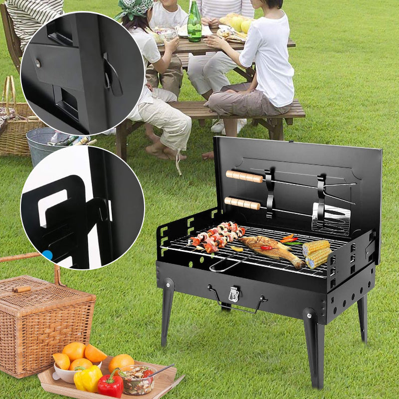 Portable Folding BBQ Camping Grill