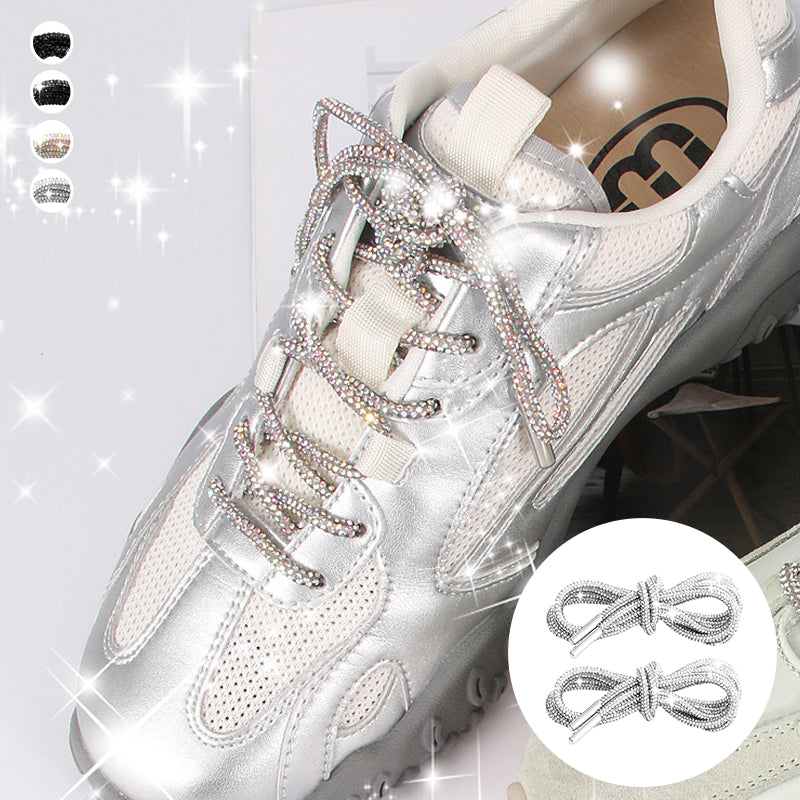 Rhinestone Glitter Shoe Laces