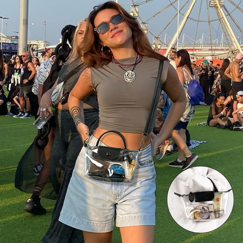 Small Clear Crossbody Purse