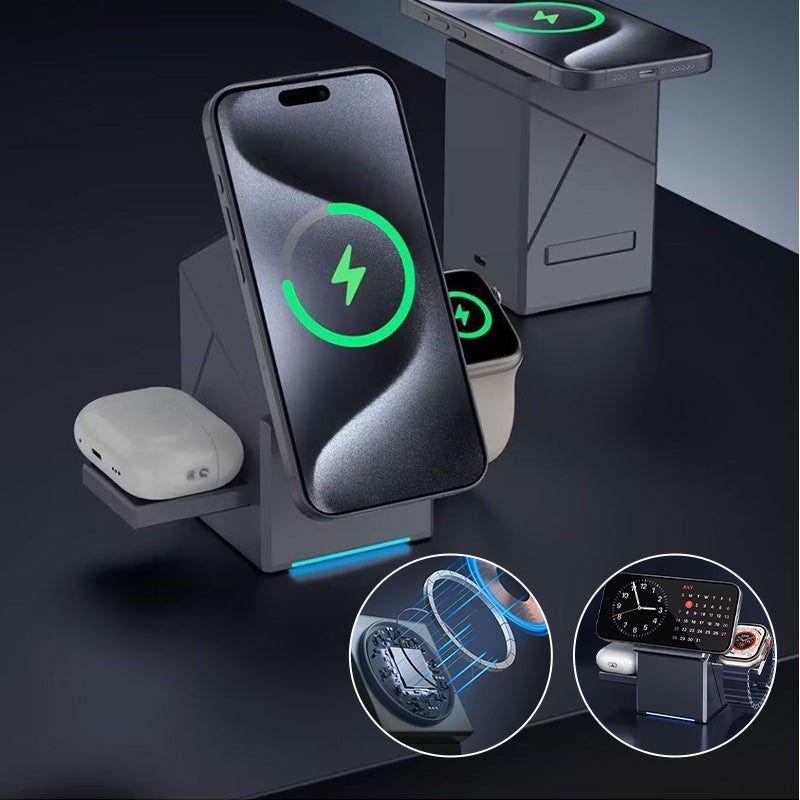 3 in 1 Charging Station for Apple