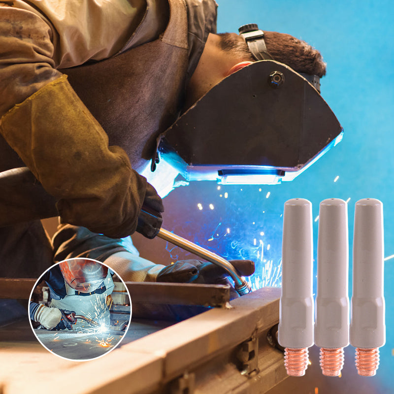 Svetspistolmunstycke med non-stick beläggning för slaggskydd