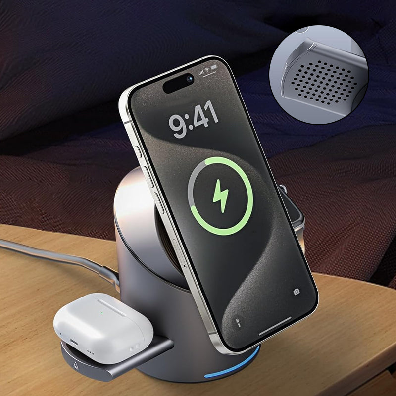4-in-1 Magnetic Wireless Charging Station