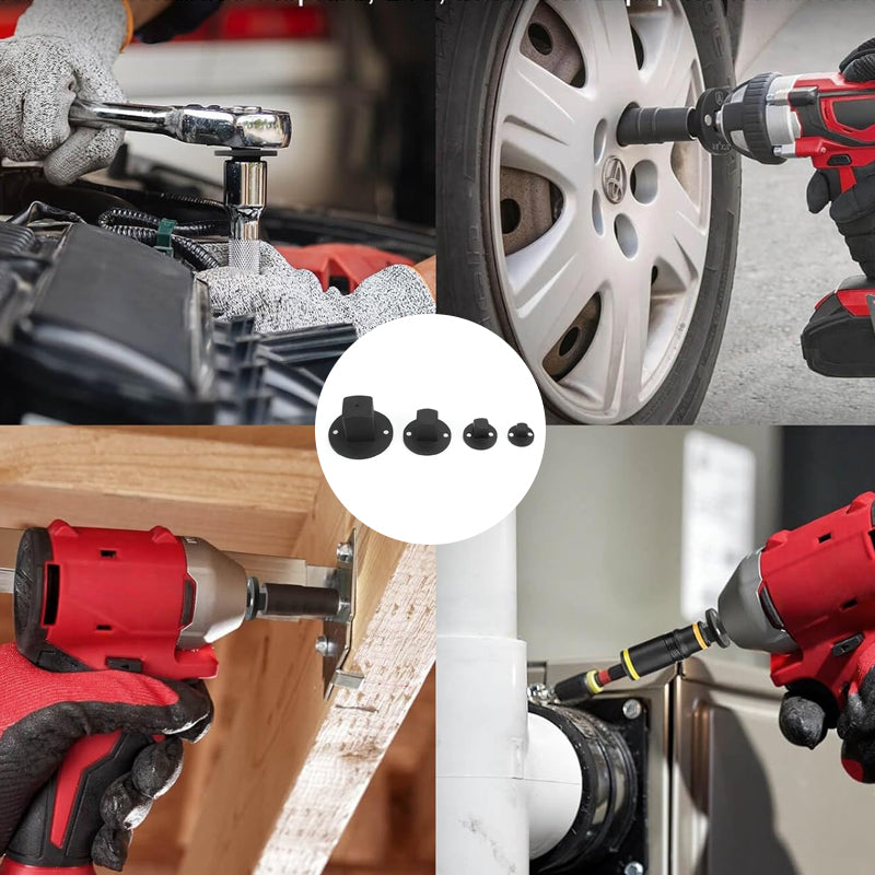 Low Profile Impact Socket Adapter Set, Drive Ratchet Adapter Set