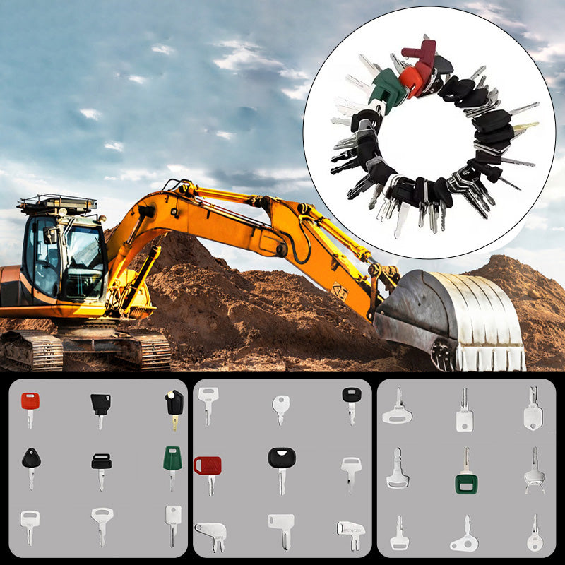 42 PCS Heavy Equipment Machine Kits Car Metal tools