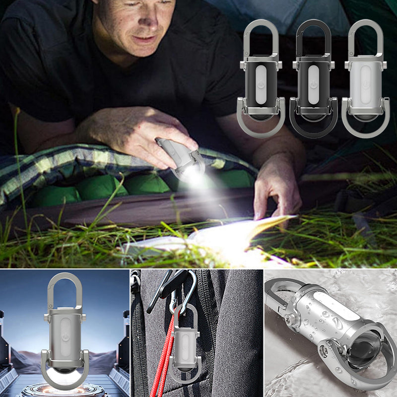 Mini Waterproof Keychain LED Flashlight