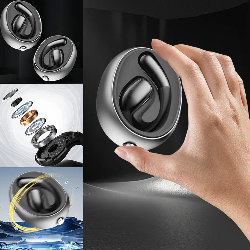 AI Översättning Öppen Öra Hörlurar