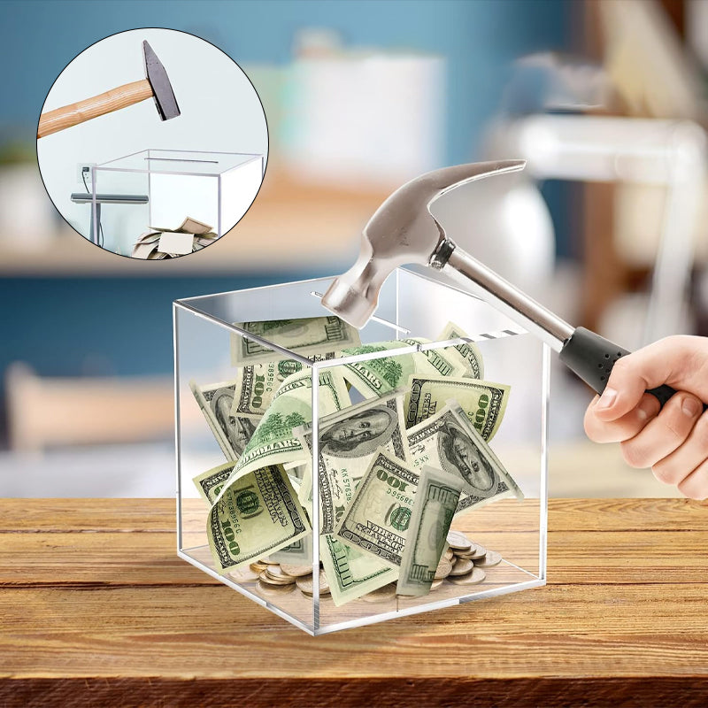 Acrylic Money Saving Box