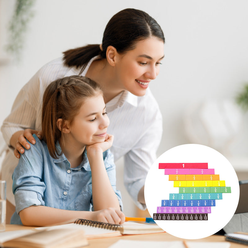 Math Teaching Fraction Strips