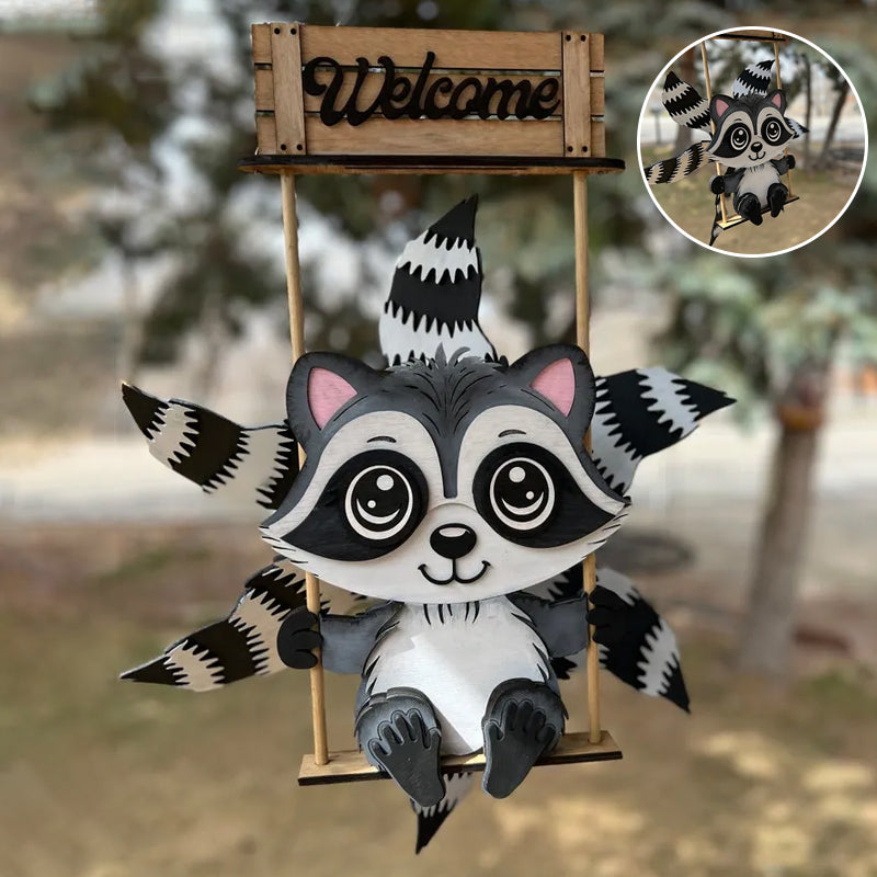 Djur väderkvarn Yard konstdekoration