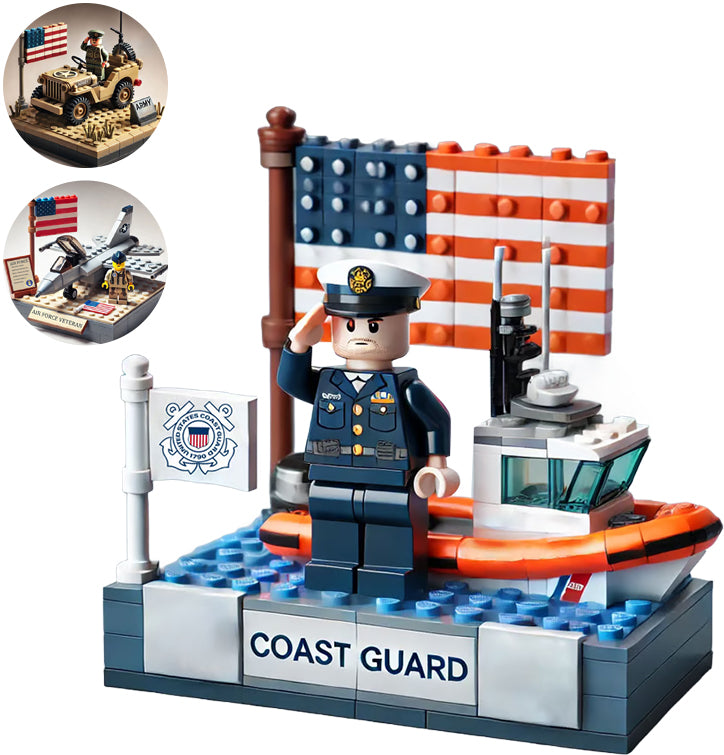 Military Heroes Building Block Set