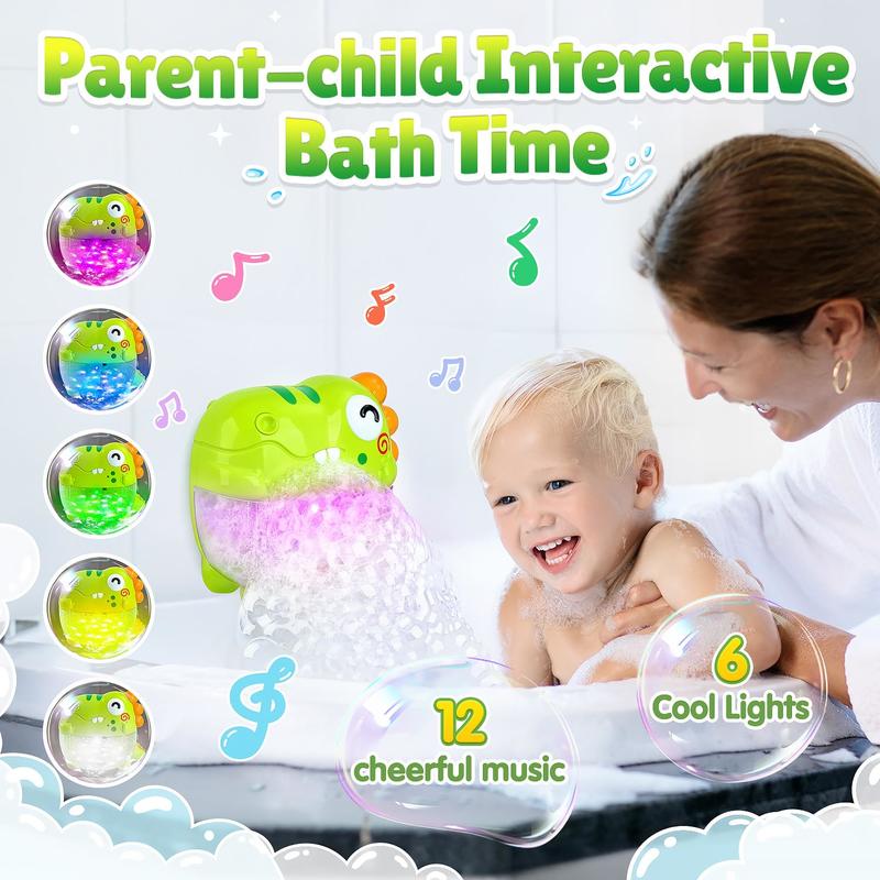 Dinosaur-Themed Automatic Bubble Bath Toy
