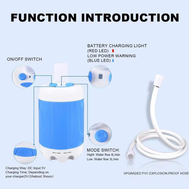 Portable Camping Shower Pump