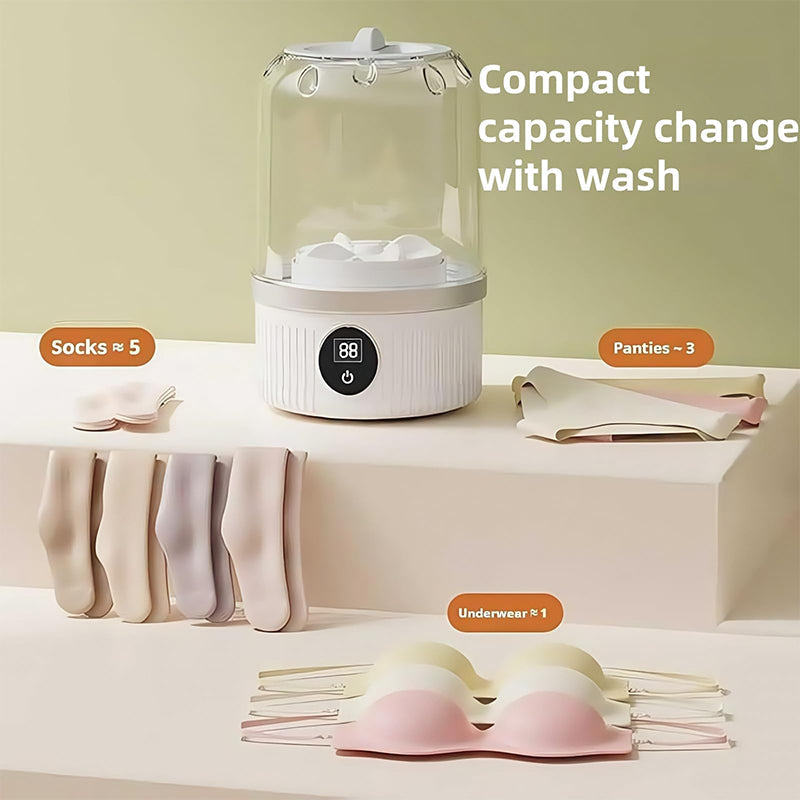 Portable Rechargeable Cordless Mini Washing Machine