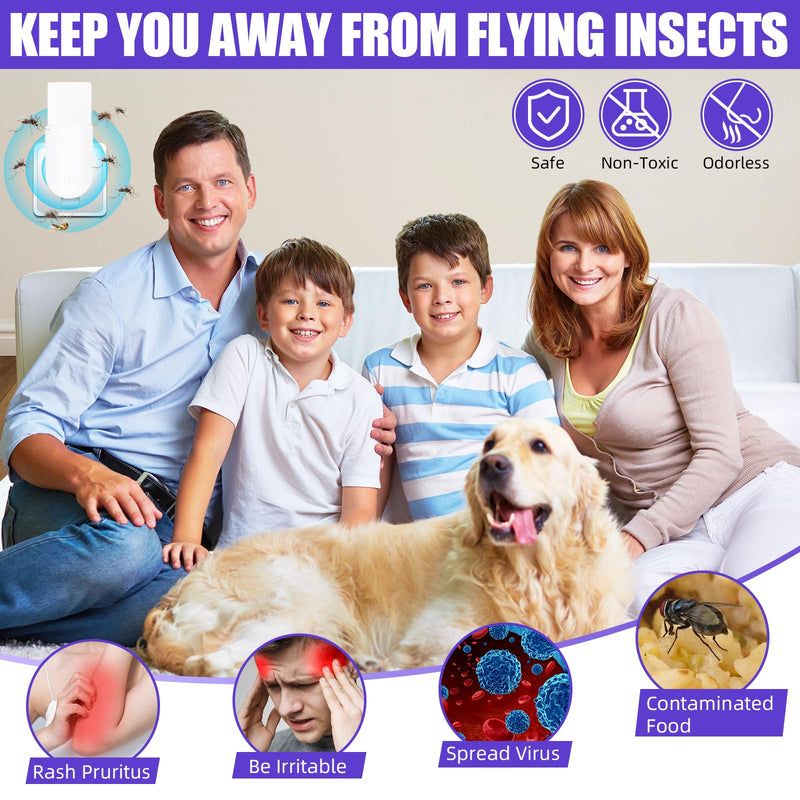 Plug-in Flying Insect Trap with Light