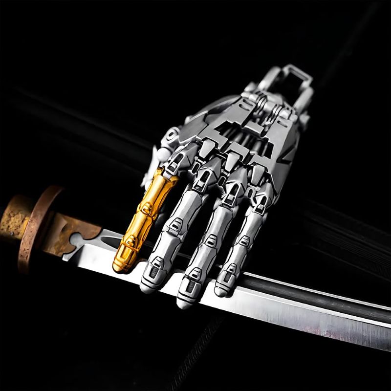 Mechanical Bionic Hand Pendant