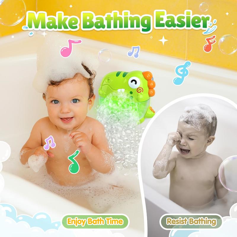 Dinosaur-Themed Automatic Bubble Bath Toy