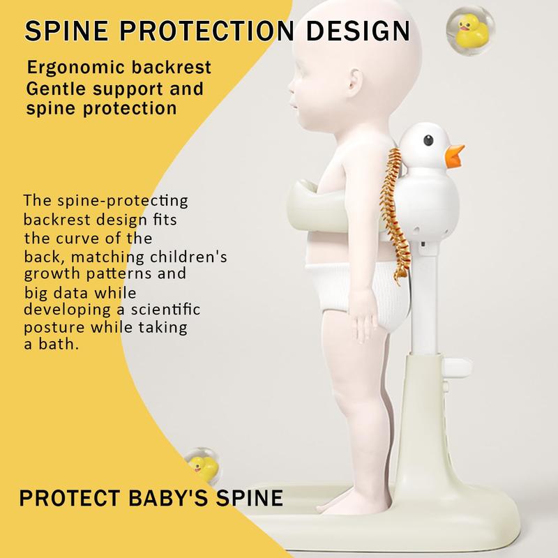 Cute Baby Standing Bath Maker