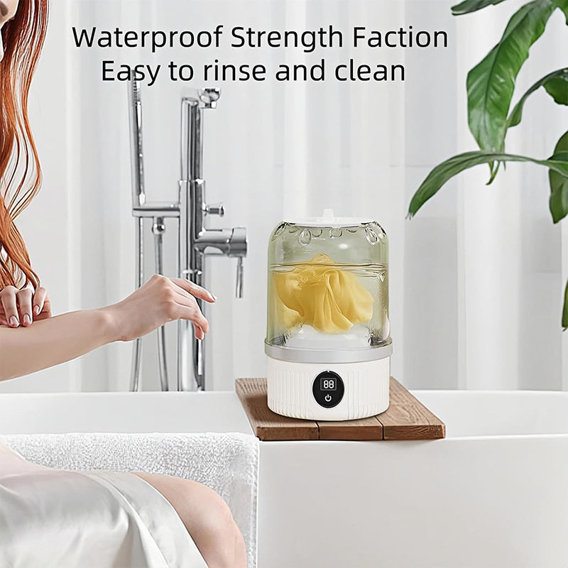 Portable Rechargeable Cordless Mini Washing Machine