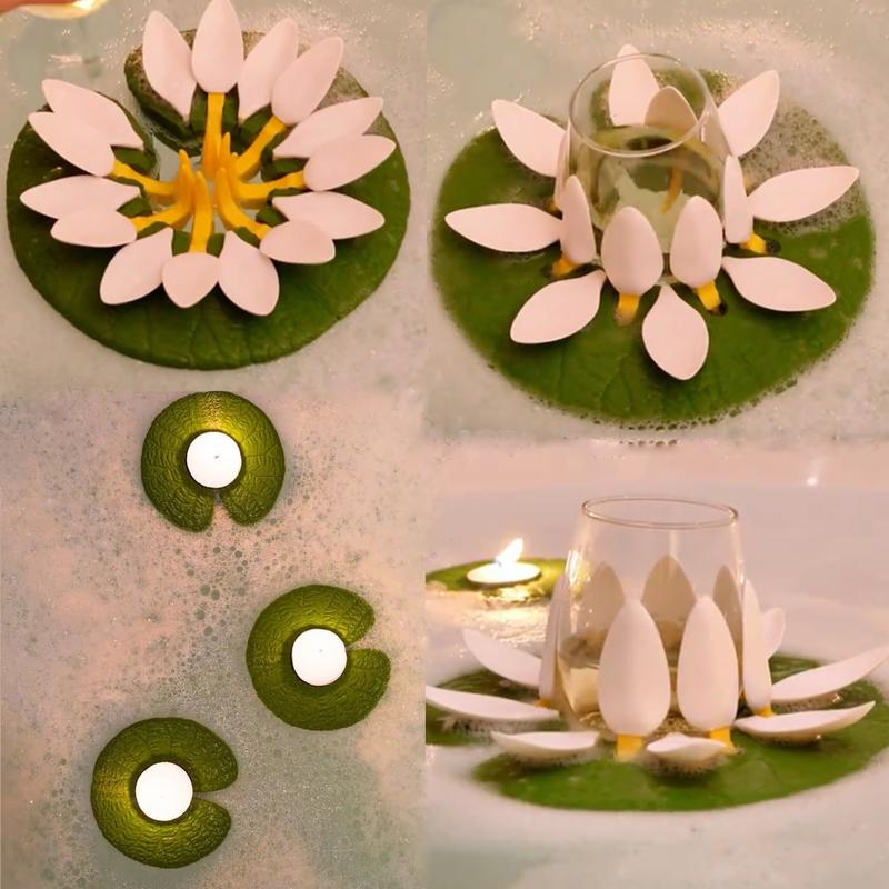 Bath Lilies Bath Wine Holder