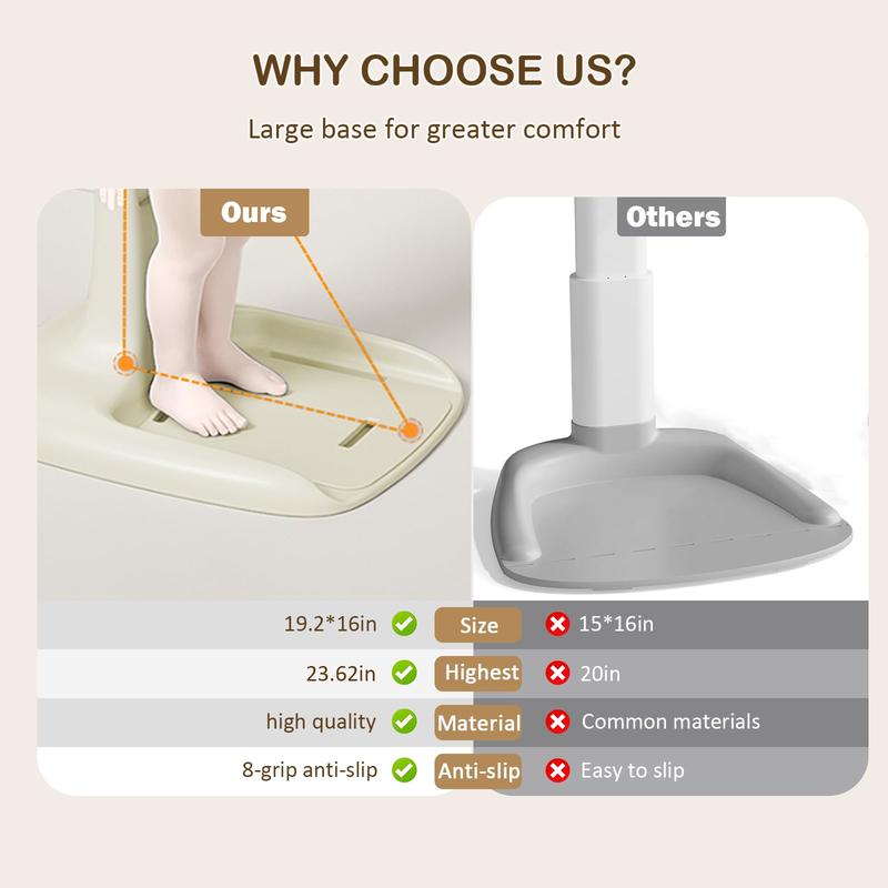 Cute Baby Standing Bath Maker