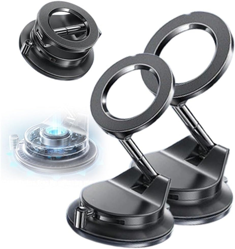 360° Adjustable Foldable Magnetic Car Phone Holder