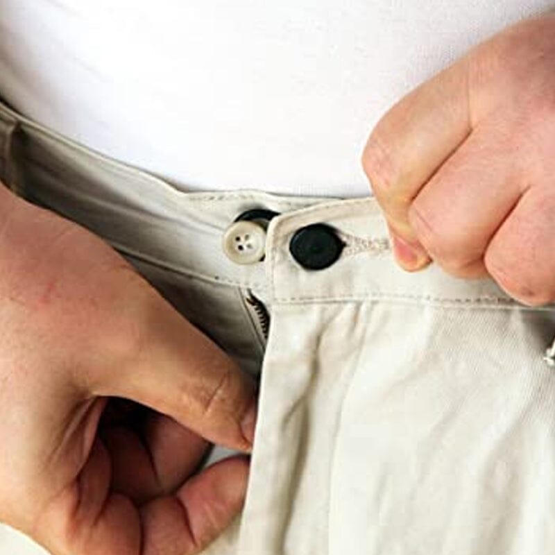 Adjustable Pant Waistband Extender Button