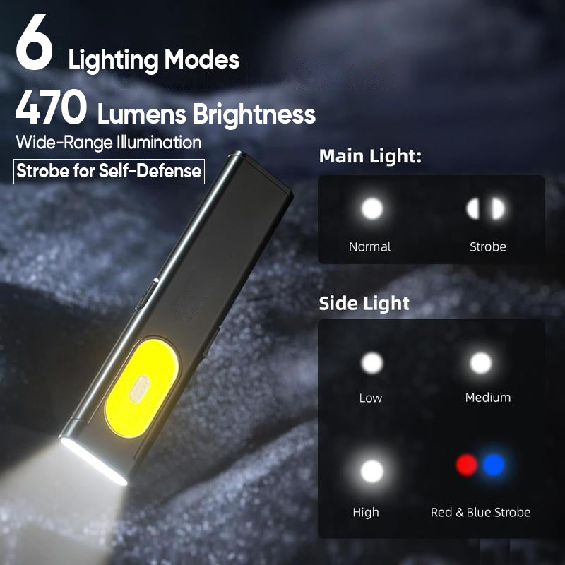 Pocket-Sized Multi-Mode LED Flashlight