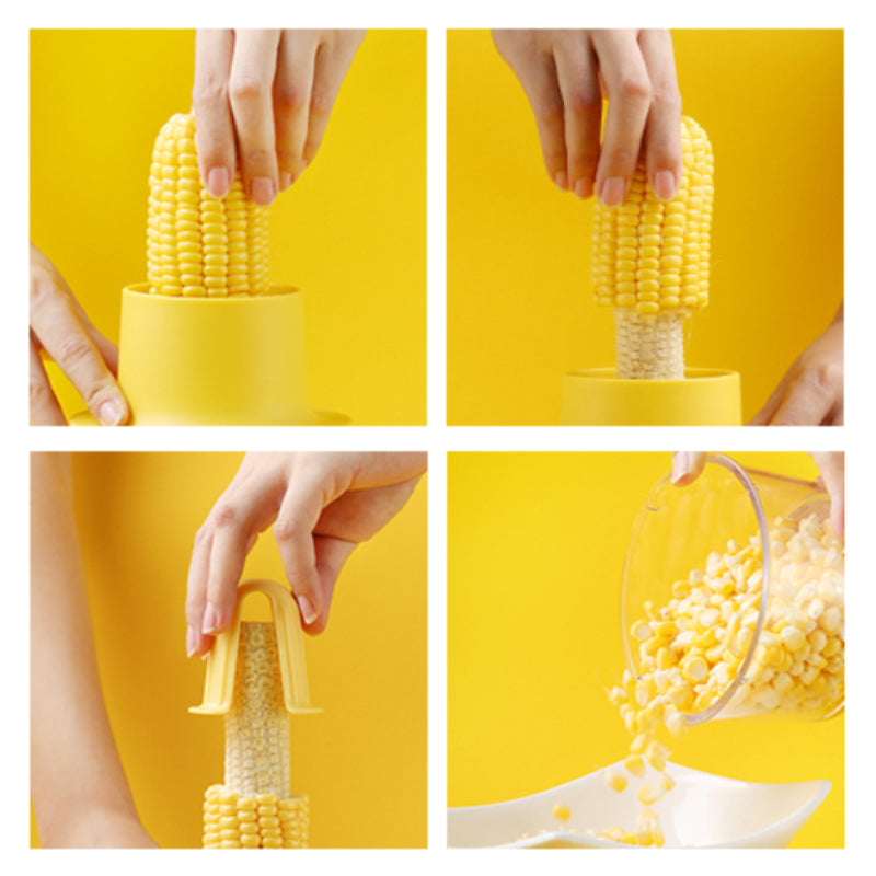 Multifunktionell majskolvstrippare