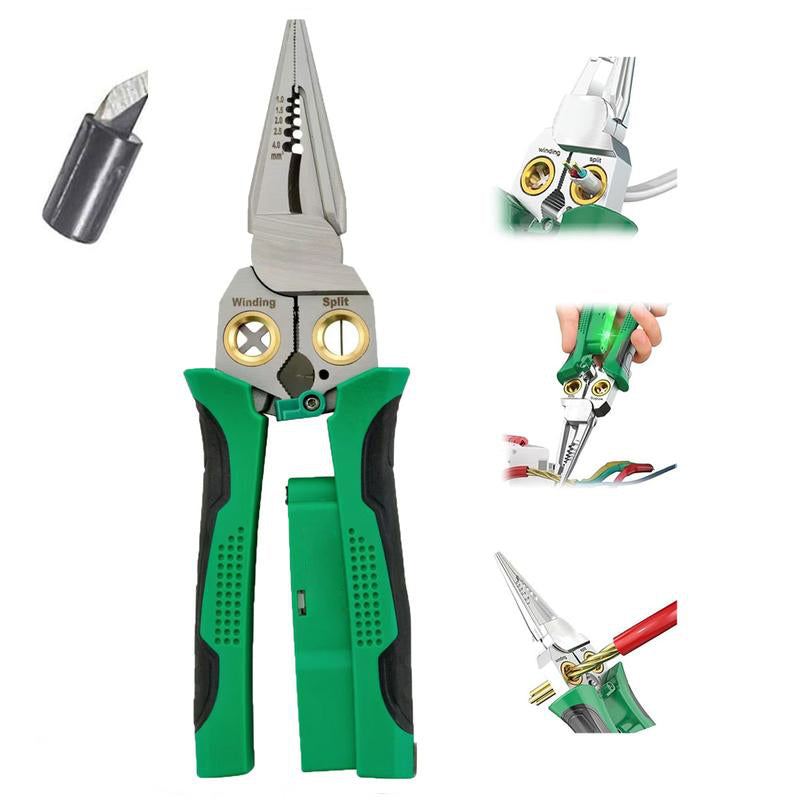 8-in-1 Electrician’s Pliers