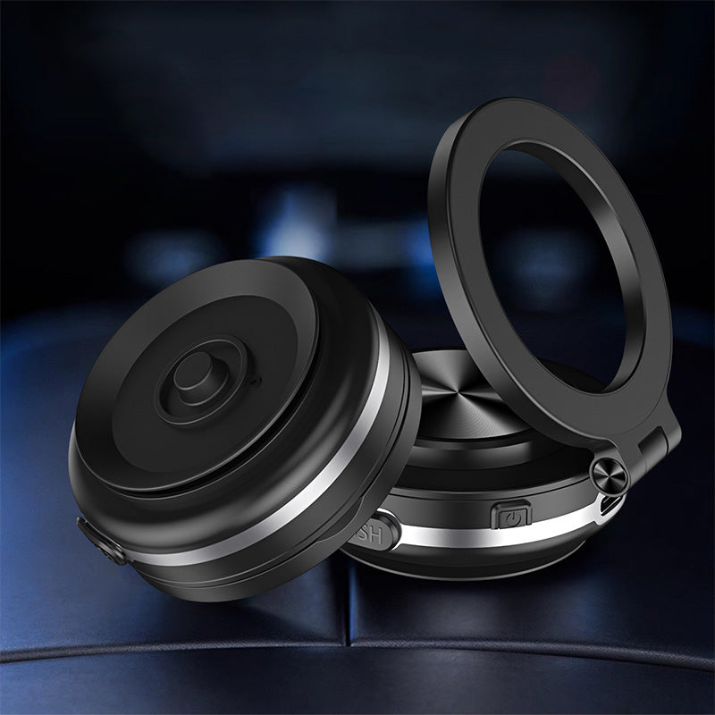 360° Rotating Electric Vacuum Magnetic Car Phone Mount
