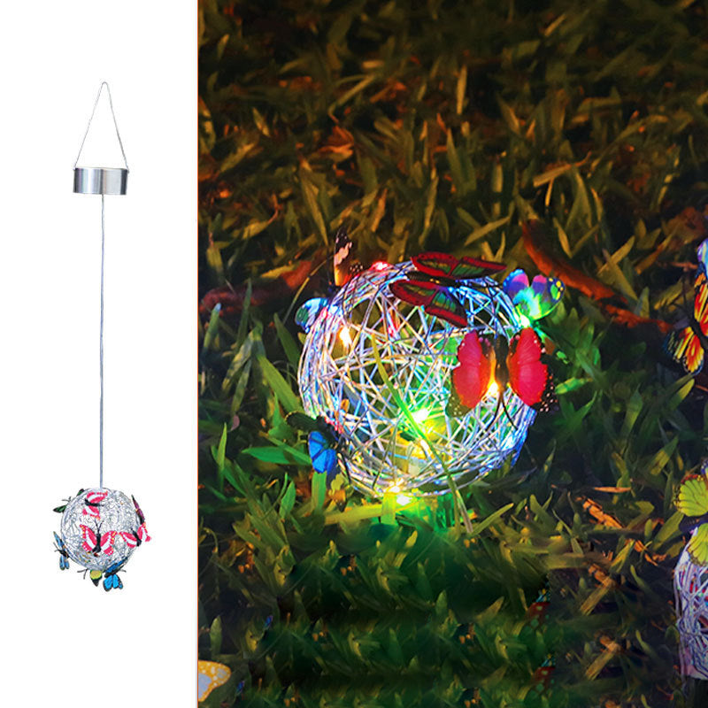 Dekorativt solljus för fjäril