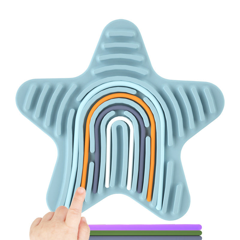 Silikon Fidget Toy för lugnande och sensoriska aktivitetstavla