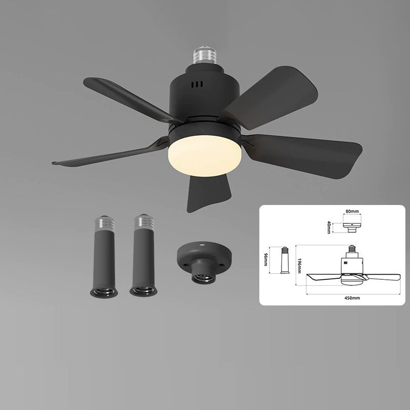 Portable Small Ceiling Fans with Lights