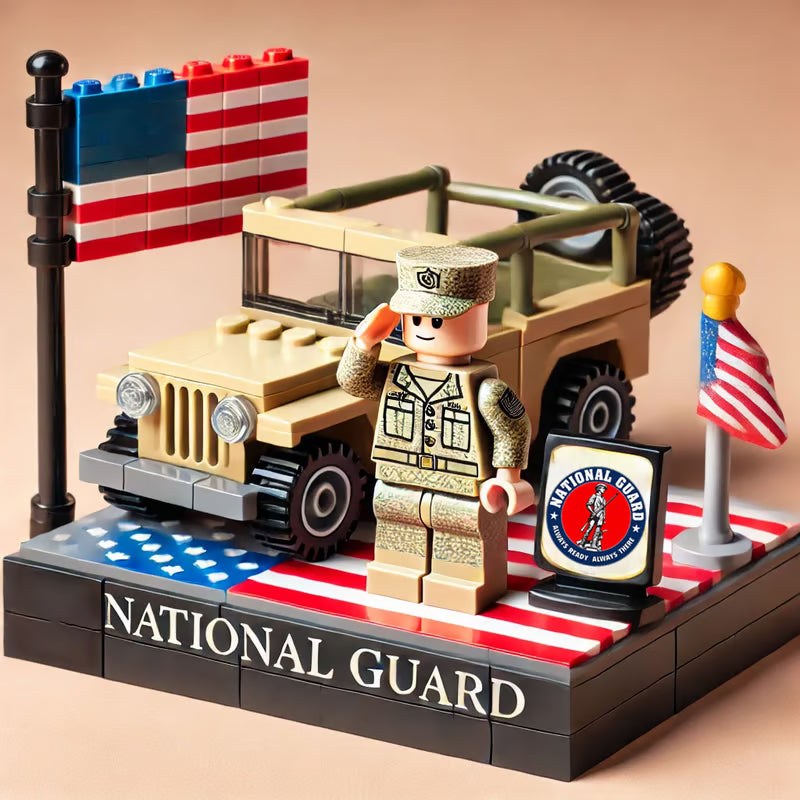 Military Heroes Building Block Set