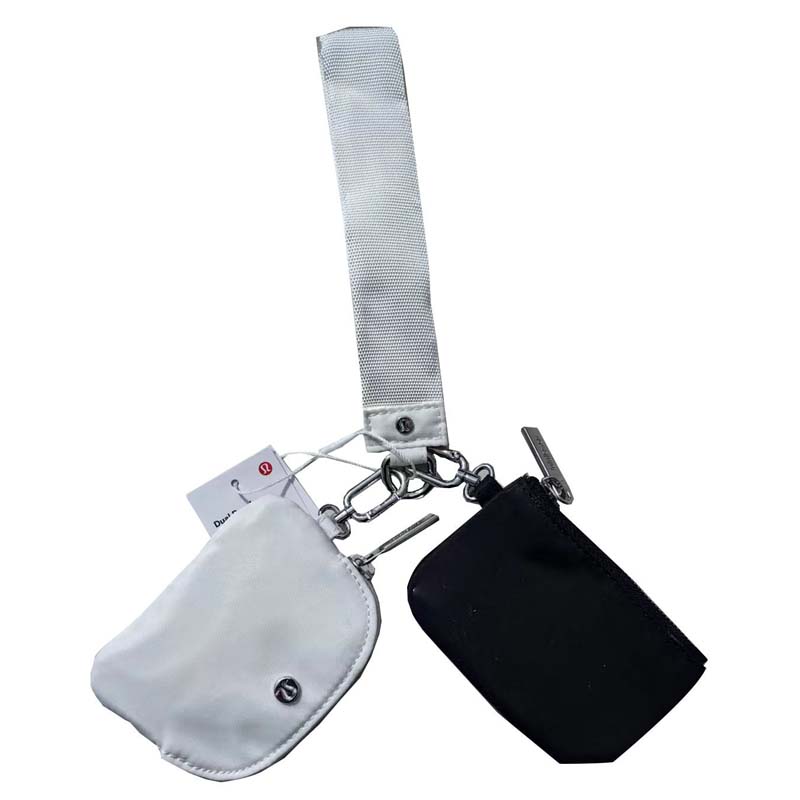 Mini Zip Around Wristlet Wallet for Women