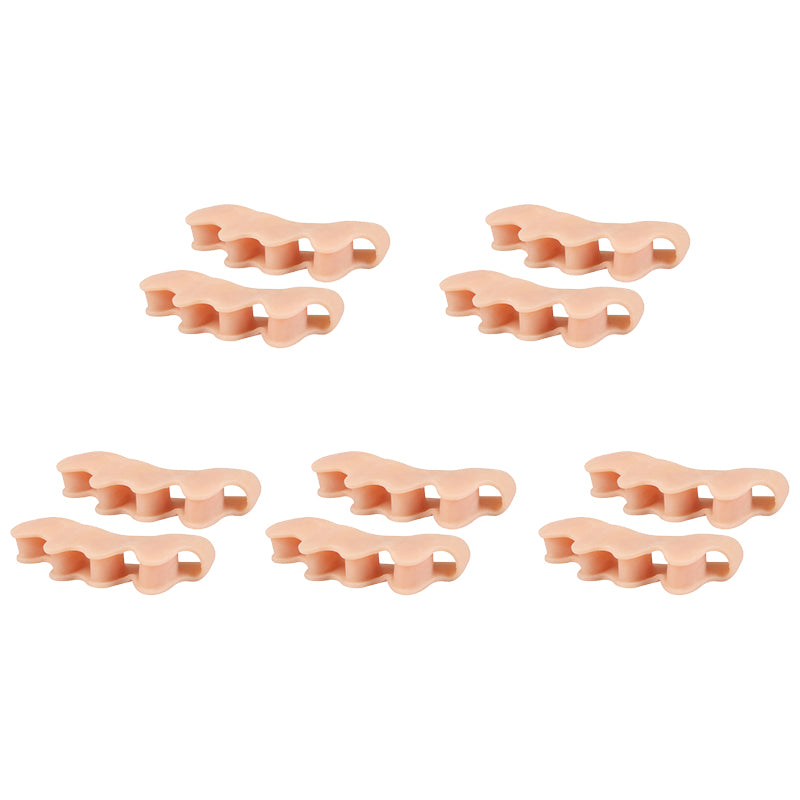 Five-Hole Toe Separators (5 Pairs)