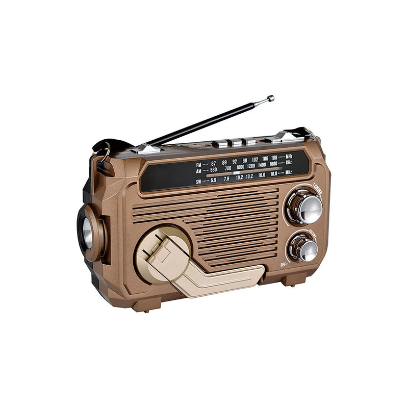 Bluetooth Hand Crank Radio
