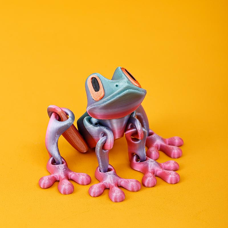 3D Printed Magnetic Frog Toy