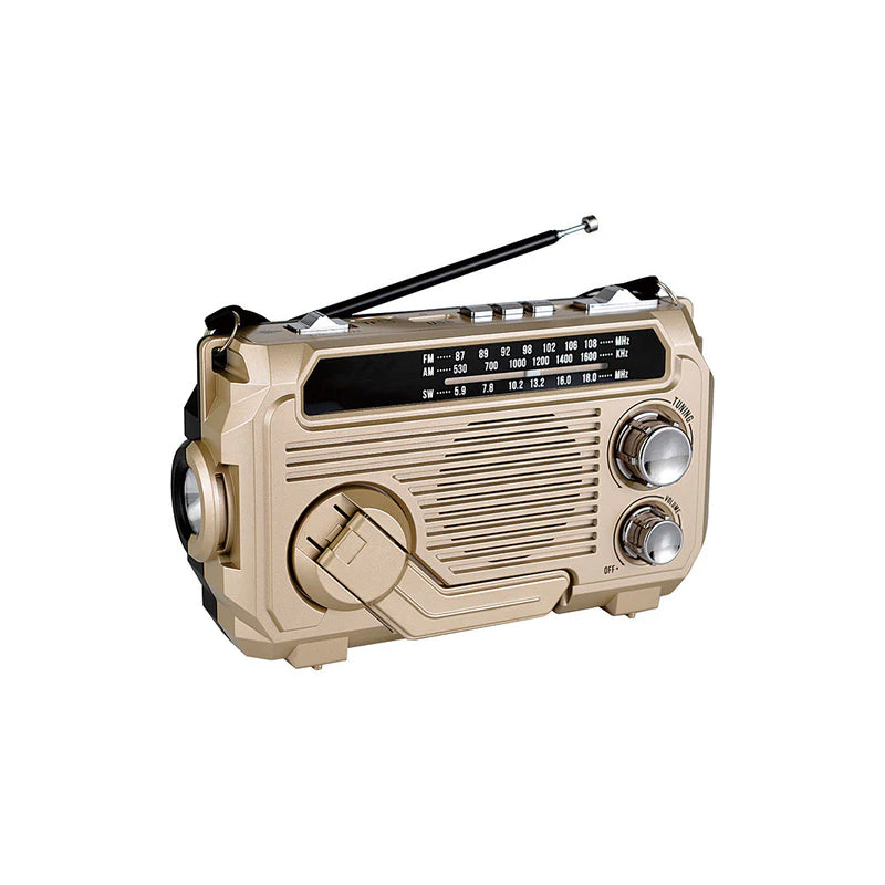 Bluetooth Hand Crank Radio