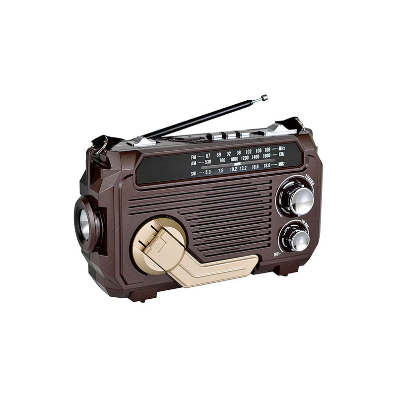 Bluetooth Hand Crank Radio
