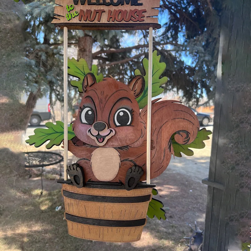 Djur väderkvarn Yard konstdekoration