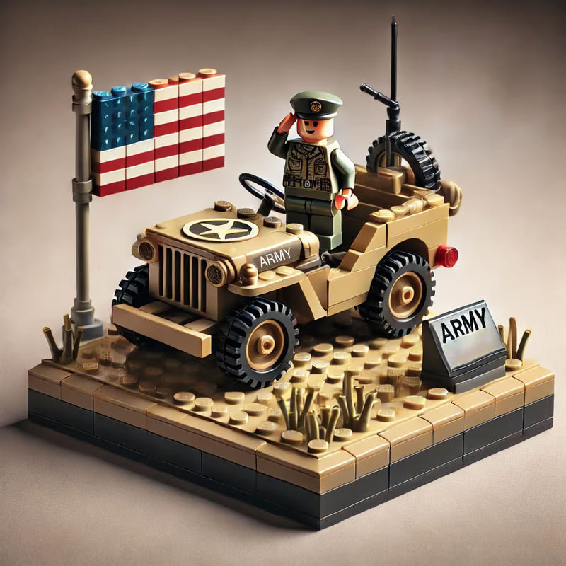 Military Heroes Building Block Set