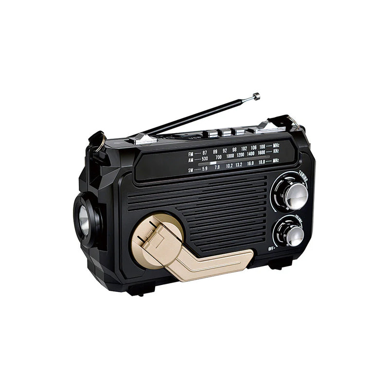 Bluetooth Hand Crank Radio