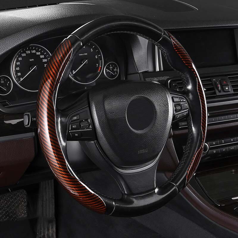 Universal rattkåpa i kolfibermönster