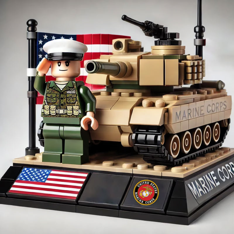Military Heroes Building Block Set