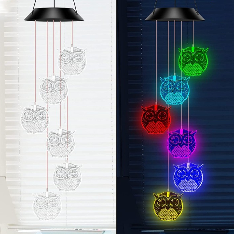 LED Sol Kolibri Vindspel